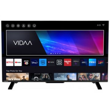 Toshiba Televizor Toshiba 43LV2E63DG, LED, 43 inch, 109 cm, 4K UHD, 1920 x 1080 pixeli Full HD, Negru