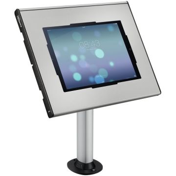 VOGEL`S Stand de masa pt. tablete + suport  Vogel's pentru tablete cu dimensiunile de minim 236x166x3mm si maxim 285x186x10mm