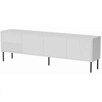 Cama MEBLE Comoda Cama Meble, PAL/MDF, 200x38x62cm, Alb