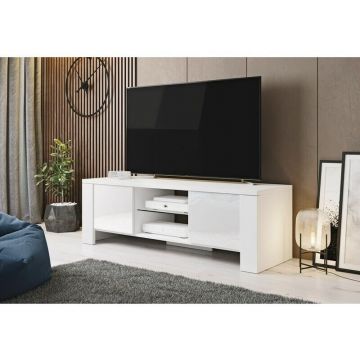Cama MEBLE Comoda Cama Meble West, 42/130/42 cm,  Alb