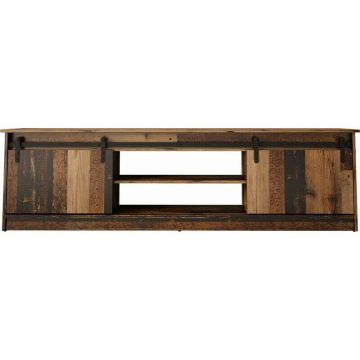 Cama MEBLE Comoda TV Cama Meble Granero 200x56.7x35, Maro