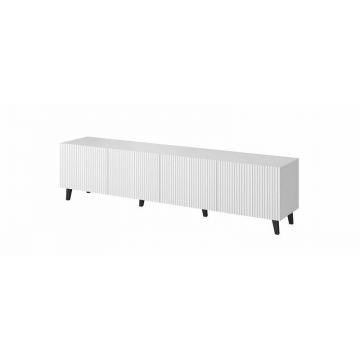 Cama MEBLE Comoda TV Cama Meble Pafos, 200x42x52, Alb mat