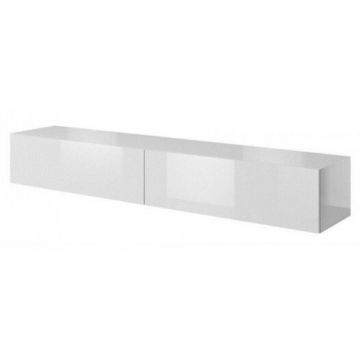 Cama MEBLE Comoda TV,Cama Meble Slide 200, MDF, 30x40x200cm, Alb