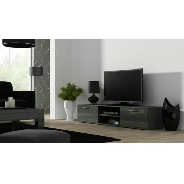Cama MEBLE Comoda TV Cama Meble Soho 180, Gri Cama MEBLE Comoda TV Cama Meble Soho 180, Gri