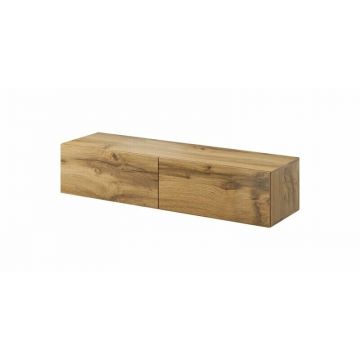 Cama MEBLE Comoda TV Cama Meble Vigo 140, 30/140/40 cm, Stejar