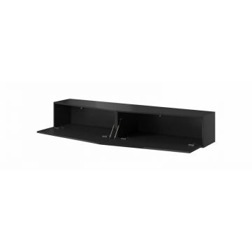 Cama MEBLE Comoda TV Cama Meble Vigo Slant 180cm (2x90) , Negru