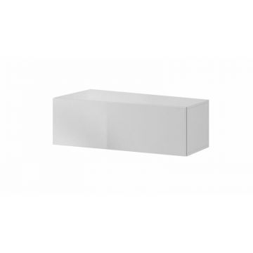 Cama MEBLE Comoda TV Cama Meble Vigo Slant 90 30/90/40 cm, Alb