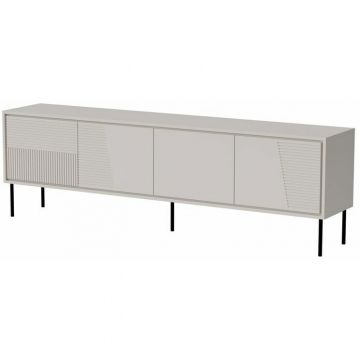 Cama MEBLE ComodaTV Cama Meble, PAL-MDF, 200x38x62cm, Casmir mat