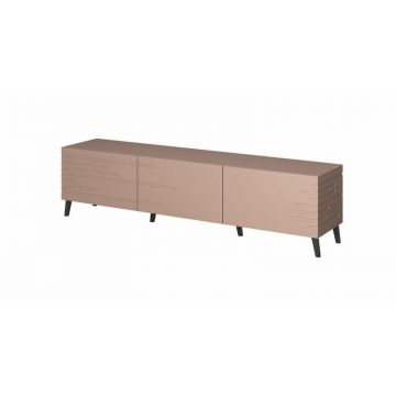 Cama MEBLE Dulap Cama Meble RTV Nova, 186x40x48, Roz mat