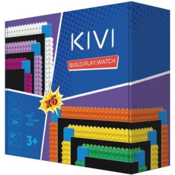 KIVI Set de accesorii pentru Kiwi KidsTV , Rame colorate, 6 culori