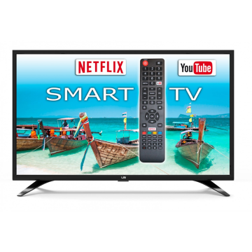 LIN Televizor LIN, 43, LIN, SMART TV, Full HD, DVB-T2, Negru