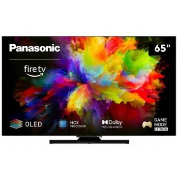 Panasonic Televizor OLED Panasonic 165 cm, 65 TV-65Z80AEZ, Ultra HD 4K, Smart TV, WiFi, CI+, Negru
