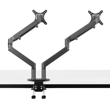 Suport Monitor HA gas lift arm Medium Dual, monitor holder (dark grey)