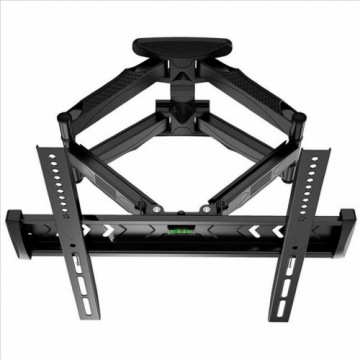 Suport Perete Pentru 1 TV/Monitor Diagonala Max 32 - 58 Rotatie Inclinare Pliere Vertical Max 36Kg Negru