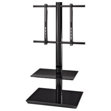 Suport TV 2 rafturi 32 - 55 inch Negru