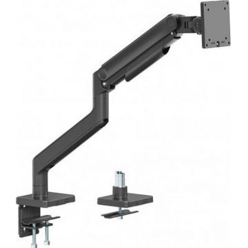 Suport TV / Monitor SBOX LCD-C49, 17 - 49 inch, negru, piston gaz