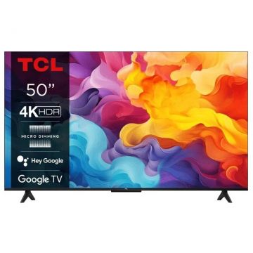 TCL Televizor LED TCL 50P69B,127 cm, 50 , Ultra HD 4K, Smart TV, WiFi, Negru
