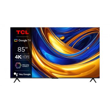 TCL Televizor LED TCL  85P69B, 216 cm, 85, Ultra HD 4K, Smart TV, WiFi, CI+, Negru