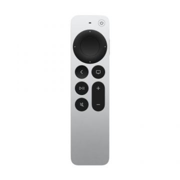 Telecomanda Apple Siri Remote Gen.3, Bluetooth, Microfon, Transmitator IR, USB-C pentru Apple TV HD/4K (Argintiu) Telecomanda Apple Siri Remote Gen.3, Bluetooth, Microfon, Transmitator IR, USB-C pentru Apple TV HD/4K (Argintiu)