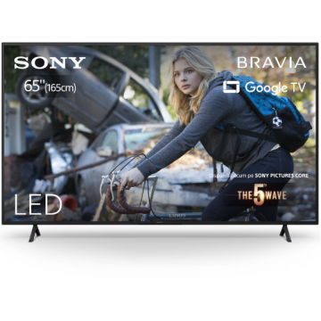 Televizor KD65X75WLPAEP Led 65 Smart Google TV 4K Ultra HD Clasa F Negru