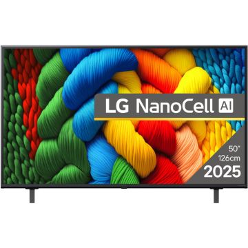Televizor LED LG Smart TV 50NANO80A3B Seria NANO80 126cm 4K UHD HDR