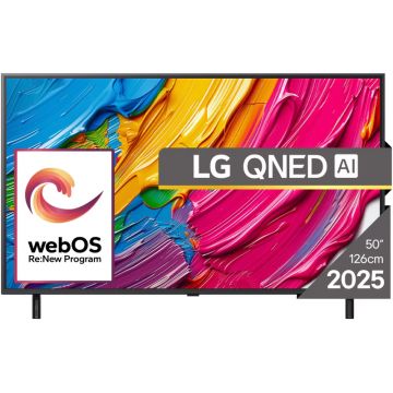 Televizor LED LG Smart TV 50QNED80A3A Seria QNED80 AI 126cm 4K UHD HDR