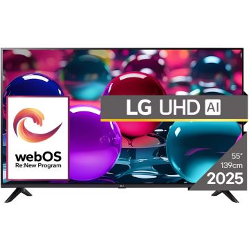 Televizor LED LG Smart TV 55UA73003LA Seria UA73 139cm 4K UHD HDR