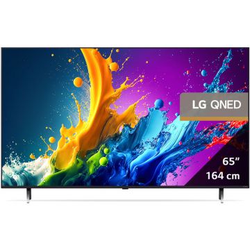 Televizor LED LG Smart TV 65QNED80T3A Seria QNED80 164cm 4K UHD HDR