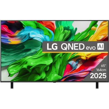 Televizor LED LG Smart TV 65QNED85A3C Seria QNED85 evo AI 164cm 4K UHD HDR