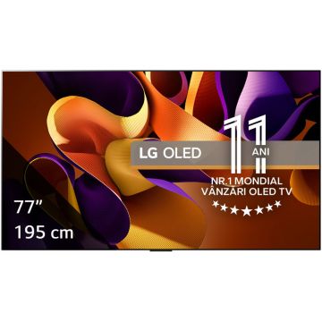 Televizor LED LG Smart TV OLED77G42LW Seria evo G4 195cm 4K UHD HDR, One Wall Design