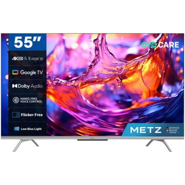 Televizor LED Metz Smart TV Google TV 55MUD7000 Seria MUD7000 139cm 4K UHD HDR