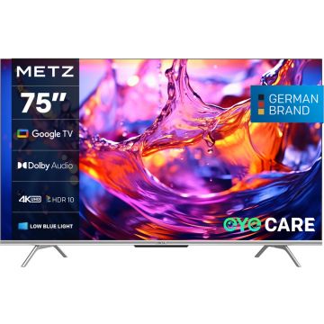 Televizor LED Metz Smart TV Google TV 75MUD7000 Seria MUD7000 189cm 4K UHD HDR