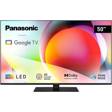 Televizor LED Panasonic Smart TV TN-50W70AEZ Seria W70A 126cm negru 4K UHD HDR