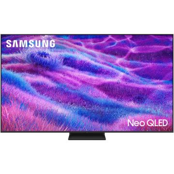 Televizor LED Samsung Smart TV Neo QLED QE65QN80F Seria QN80F 163cm argintiu-negru 4K UHD HDR