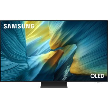 Televizor LED Samsung Smart TV OLED QE55S95F Seria S95F 138cm negru 4K UHD HDR