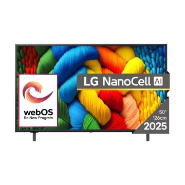 Televizor NanoCell Smart LG 50NANO80A3B, ULTRA HD 4K, HDR, 126 cm Televizor NanoCell Smart LG 50NANO80A3B, ULTRA HD 4K, HDR, 126 cm
