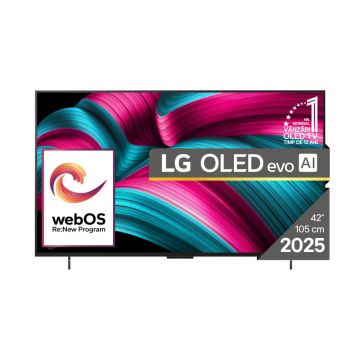 Televizor OLED EVO LG 42C52LA, Brighteness Booster, Ultra HD, 4K, HDR, 105 cm