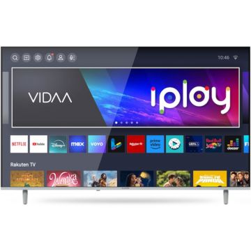 Televizor Smart Allview 55iPlay6300-U, 140cm, Ultra HD 4K, Clasa E, Silver