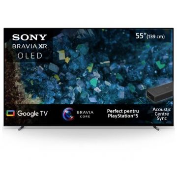 Televizor Smart Bravia OLED 55A80L 55 139Cm Google TV 4K Ultra HD 100 Hz Clasa G Negru