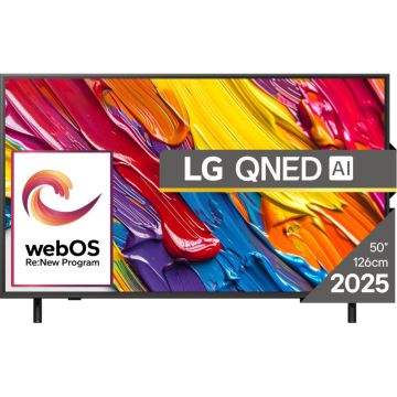 Televizor Smart LG QNED 50QNED84A3C, 126 cm, Ultra HD 4K, Clasa F