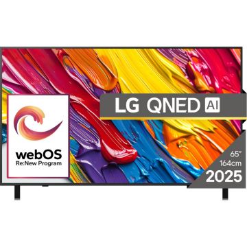 Televizor Smart LG QNED 65QNED84A3C, 164 cm, Ultra HD 4K, Clasa E