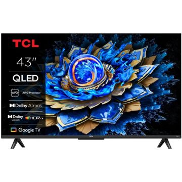 Televizor Smart TCL 43T69C, 108 cm, Ultra HD 4K, Clasa G Televizor Smart TCL 43T69C, 108 cm, Ultra HD 4K, Clasa G