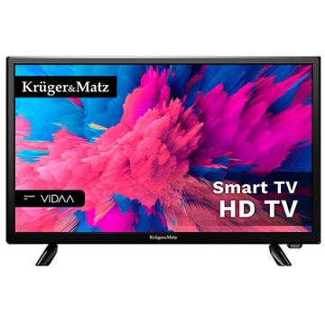 TV LED HD SMART VIDAA 24INCH 61CM 220V KRUGER&MATZ