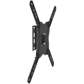 EQUIP Suport de perete extensibil Equip 650406, 23-55, 30 kg, inclinare/rotatie, negru