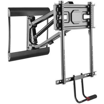 EQUIP Suport de perete reglabil Equip 650326, 43-70, 35 kg, inclinare/rotatie, negru