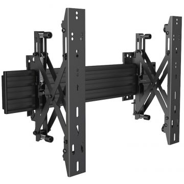 EQUIP Suport de perete reglabil Equip 650355, 37-65, 30 kg, inclinare/rotatie, negru