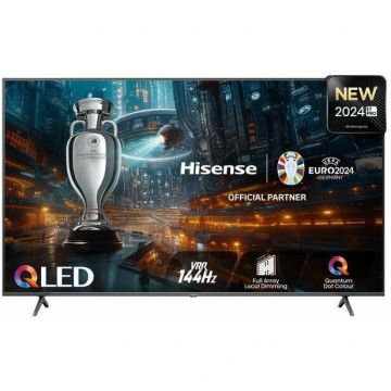HISENSE Televizor QLED Smart Hisense 65E7NQ Pro, Ultra HD 4K, HDR, 164cm, Clasa E, Negru