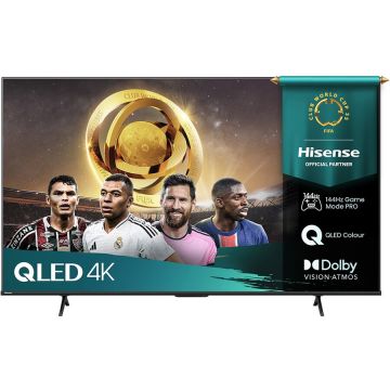 HISENSE Televizor QLED Smart Hisense E7Q  50E7Q PRO, Ultra HD 4K, HDR, 126cm, Wi-Fi, Negru