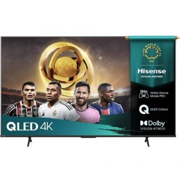 HISENSE Telvizor QLED Hisense 65E7Q PRO, 165.1 cm, 65, 4K Ultra HD, Smart TV, Wi-Fi, Negru