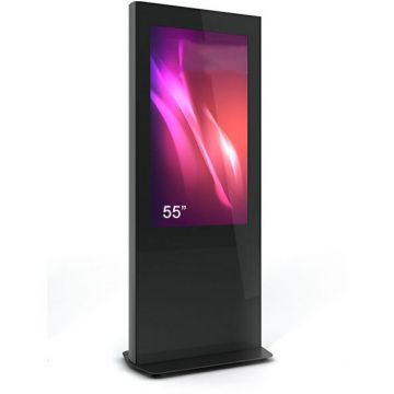Kiosk Totem Display Public Kiosk Z01V55N-BBB, 55inch, Black